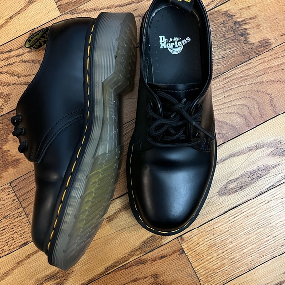 Dr. Martens Black Leather Oxfords - Picture 2 of 3